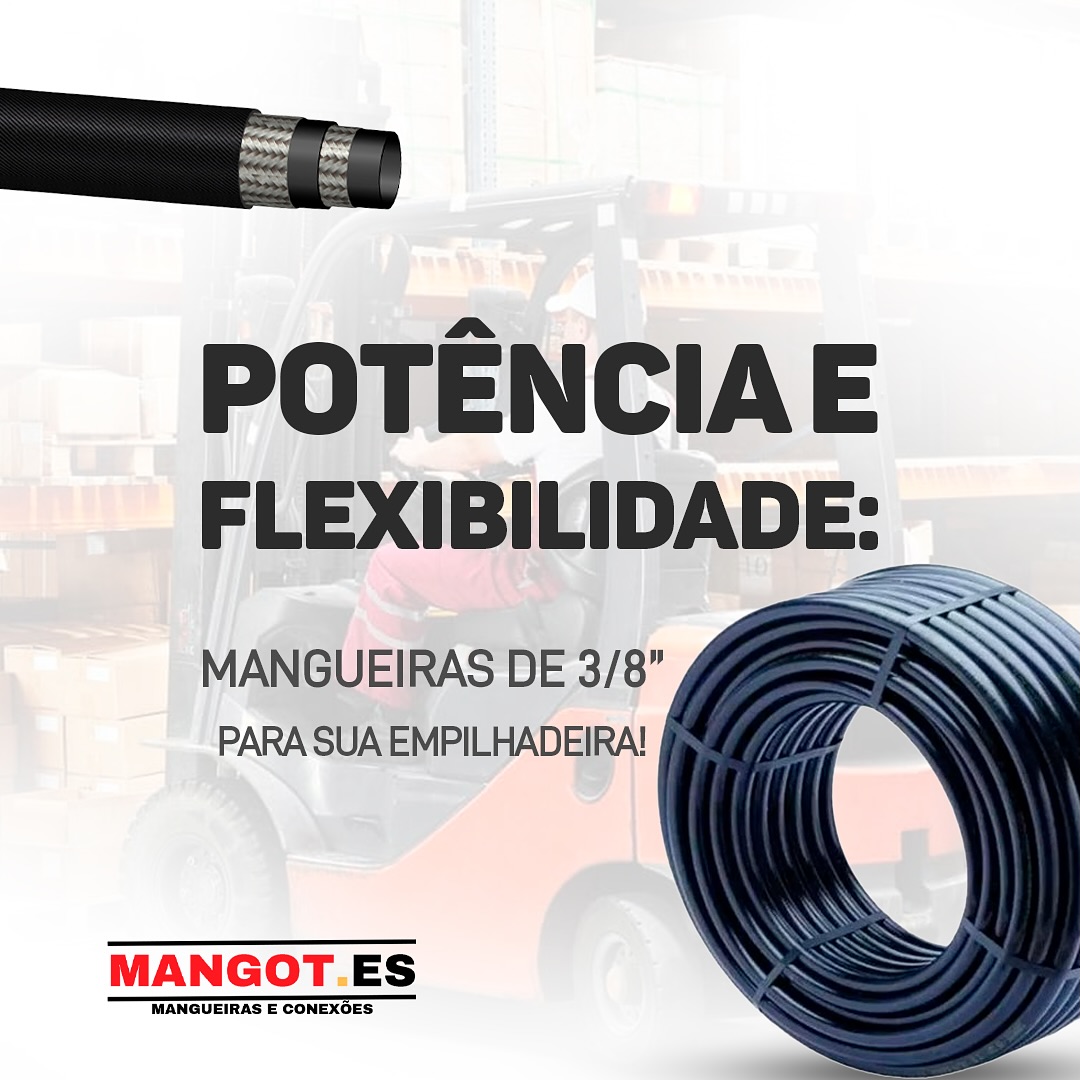 Equipamento hidráulico industrial em operação
